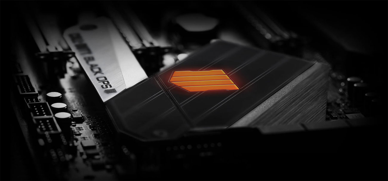 ASUS ROG MAXIMUS XI HERO (WI-FI CE) Black Ops 4 Edition Radiator wytrzymałość