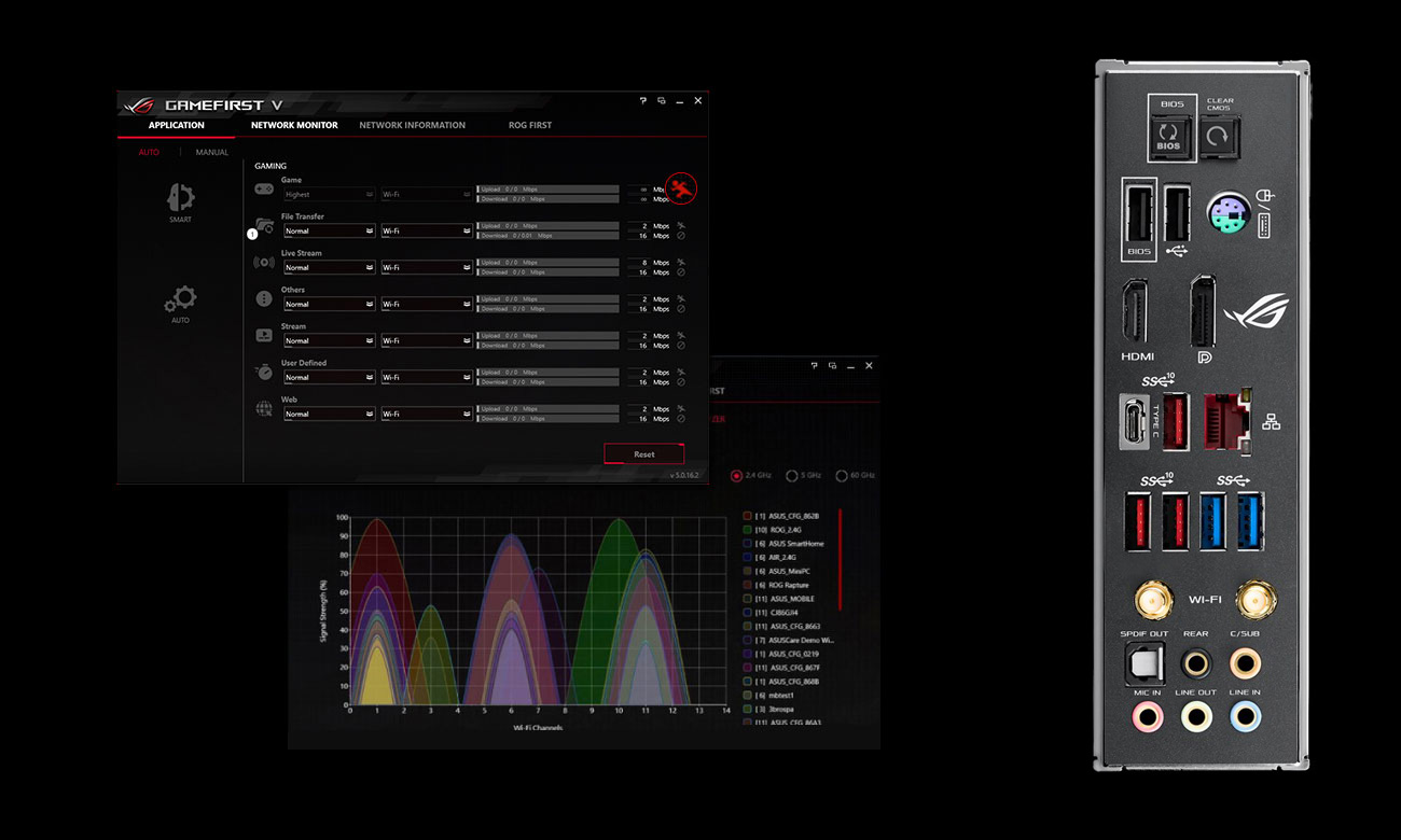 ASUS ROG MAXIMUS XI HERO (WI-FI) Zarządzanie siecią