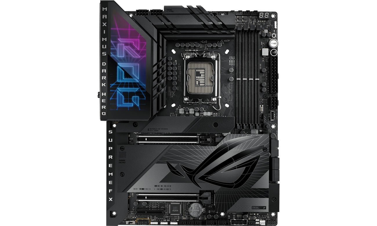 ASUS ROG MAXIMUS Z790 DARK HERO Chłodzenie