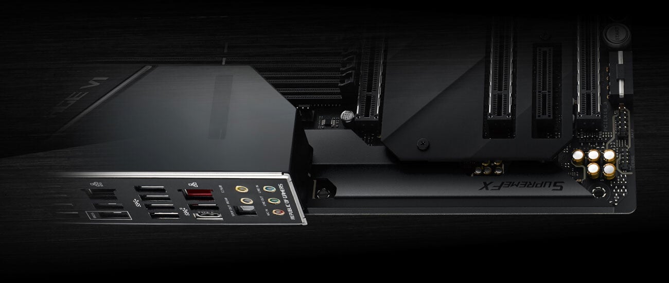 ASUS ROG RAMPAGE VI EXTREME OMEGA Układ audio