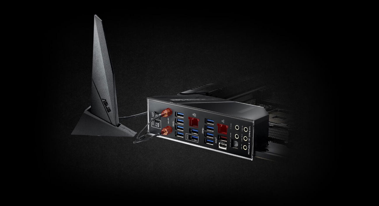 ASUS ROG RAMPAGE VI EXTREME OMEGA Łączność z siecią