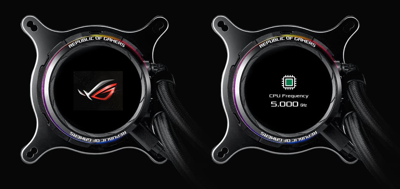 ASUS ROG RYUO Wyświetlacz LiveDash OLED