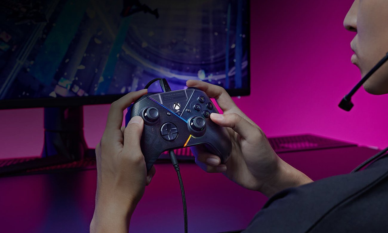 Kontroler ASUS ROG Raikiri - Grafika lifestyle