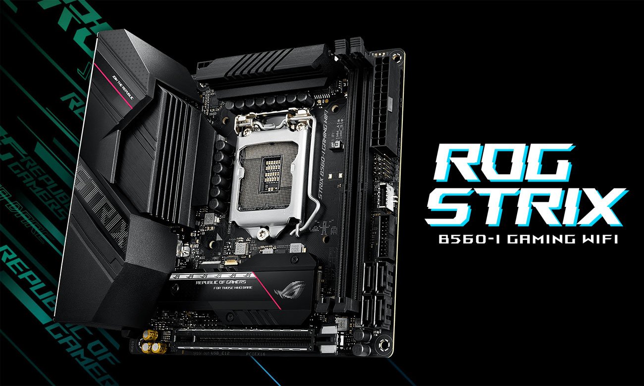 Płyta główna Socket 1200 ASUS ROG STRIX B560-I GAMING WIFI