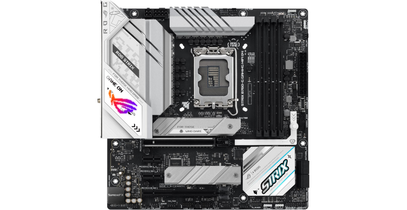 ASUS ROG STRIX B760-G GAMING WIFI DDR4 Chłodzenie