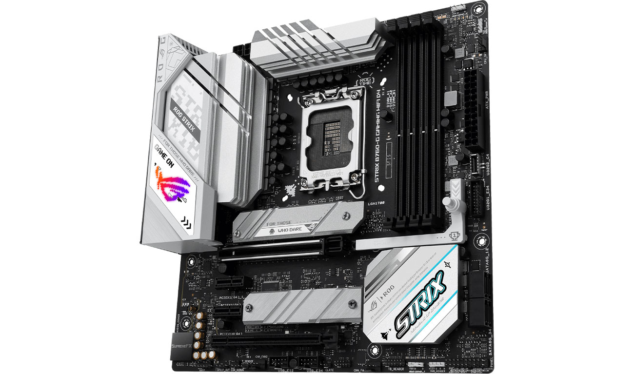 ASUS ROG STRIX B760-G GAMING WIFI DDR4 Złącza
