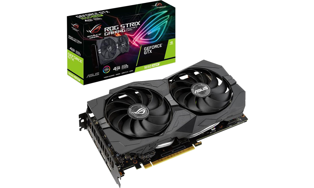 Karta graficzna NVIDIA ASUS GeForce GTX 1650 SUPER ROG Strix Gaming 4GB GDDR6