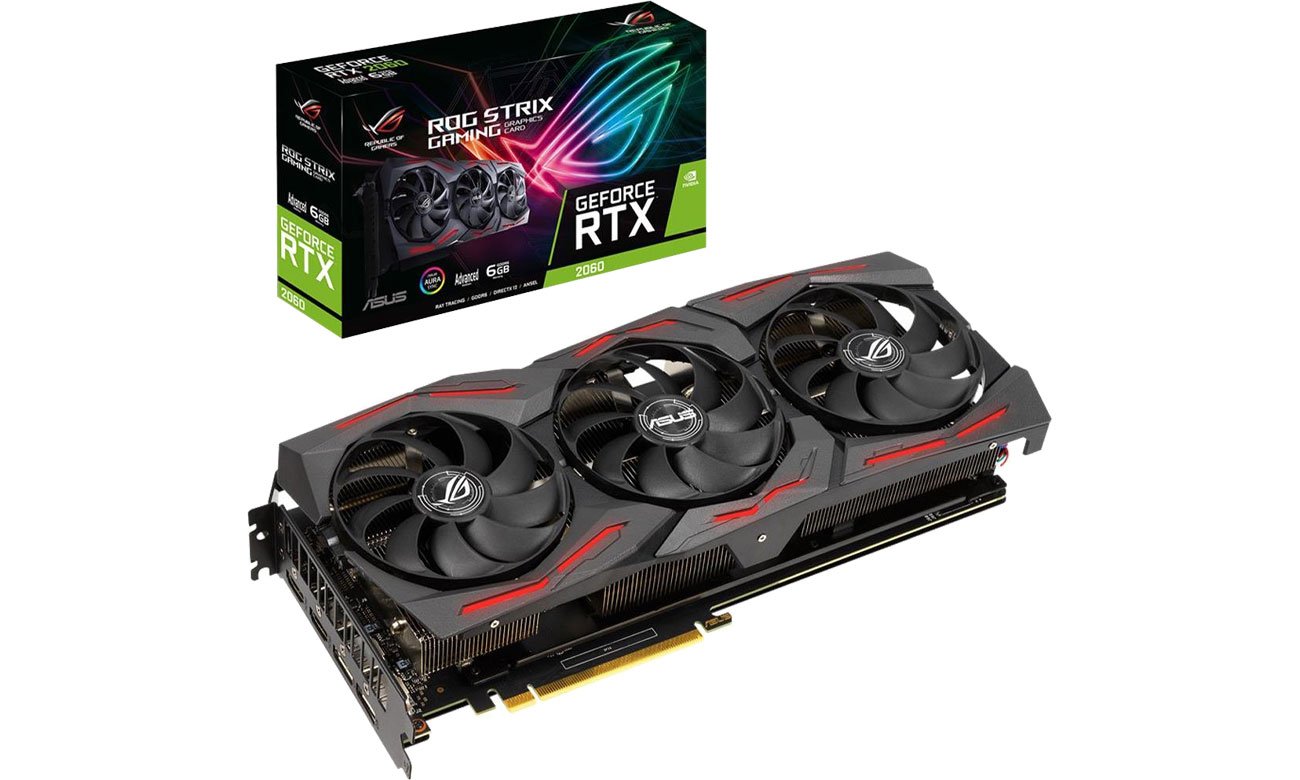 Asus Rog Strix Geforce Rtx 2060 Evo Advanced 6gb Gddr6 Karty Graficzne Nvidia Sklep 7455