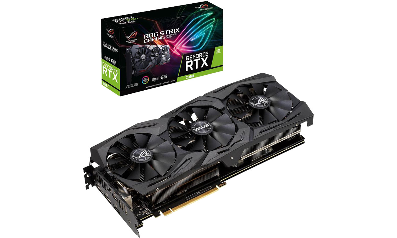 Karta graficzna NVIDIA ASUS GeForce RTX 2060 ROG Strix Advance 6GB GDDR6 ROG-STRIX-RTX2060-A6G-GAMING