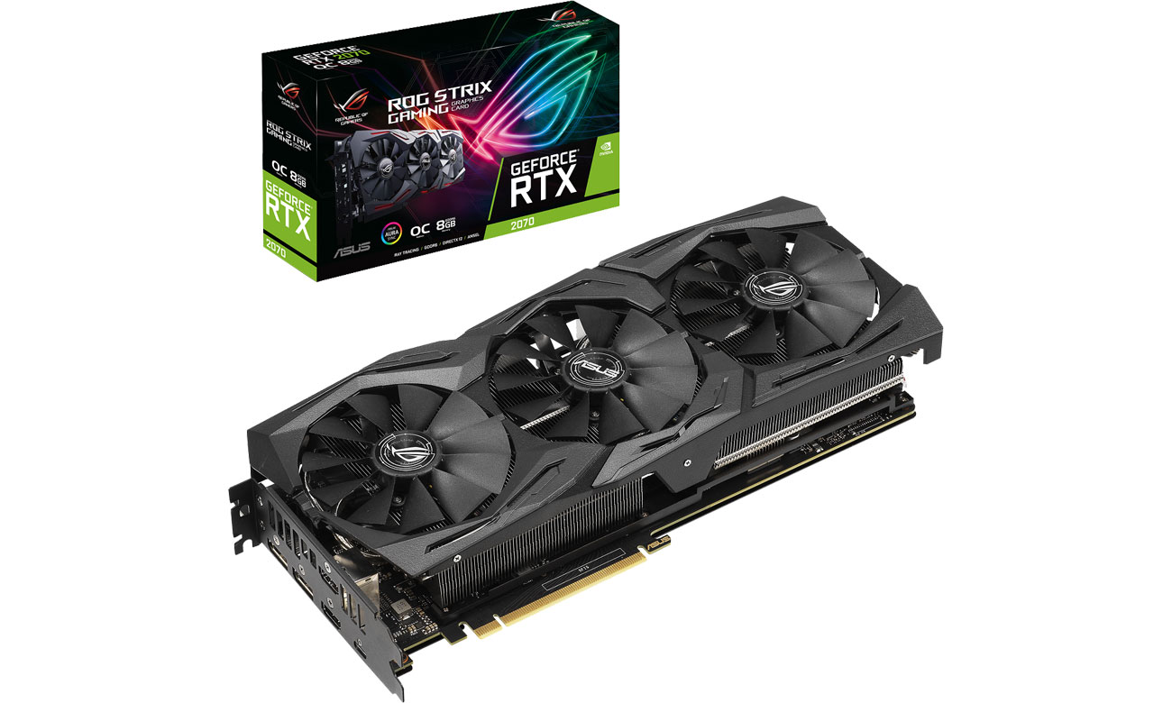 Karta graficzna NVIDIA ASUS GeForce RTX 2070 ROG Strix OC 8GB GDDR6