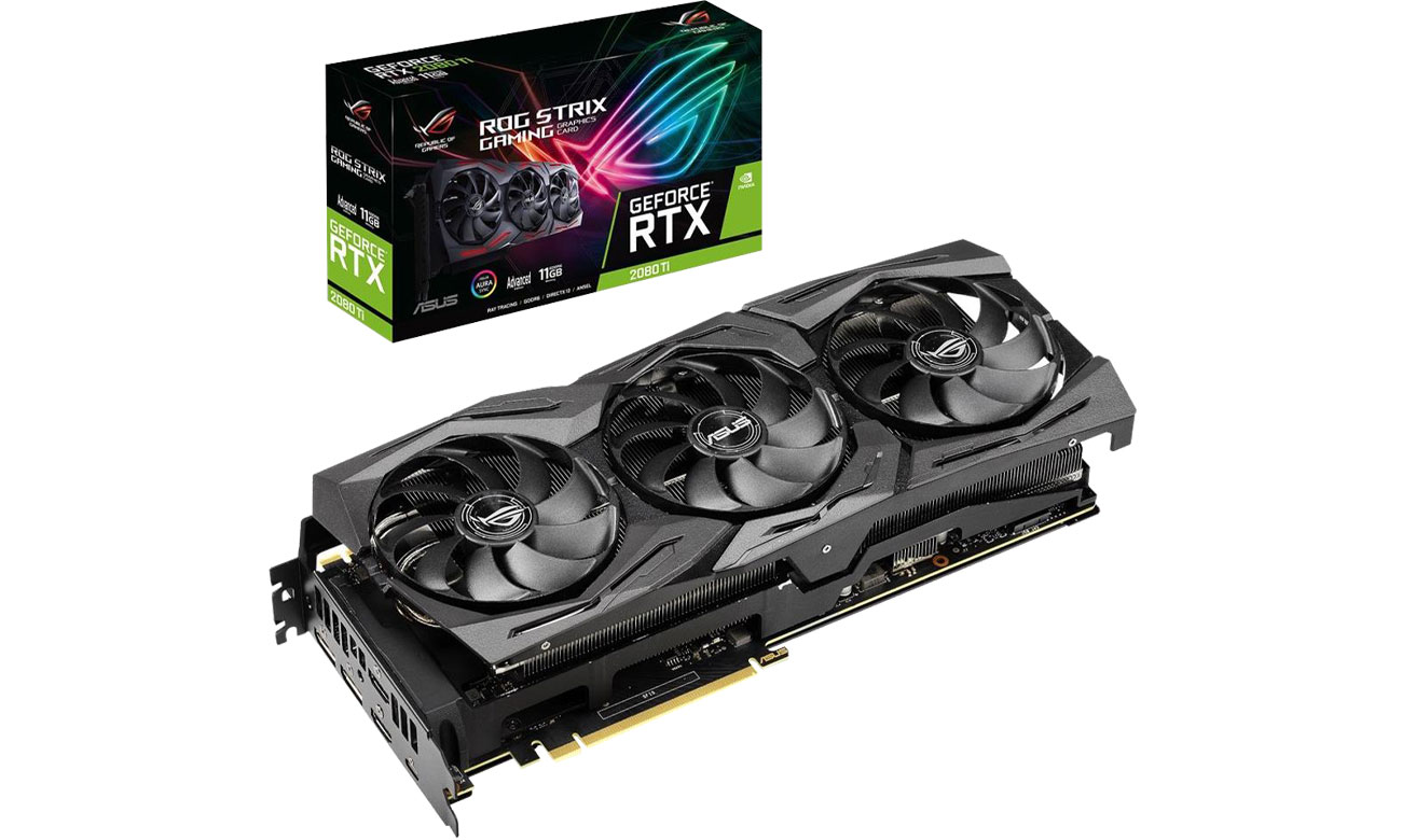 Karta graficzna ASUS GeForce RTX 2080 Ti ROG Strix Advanced 11GB GDDR6 ROG-STRIX-RTX2080TI-A11G-GAMING
