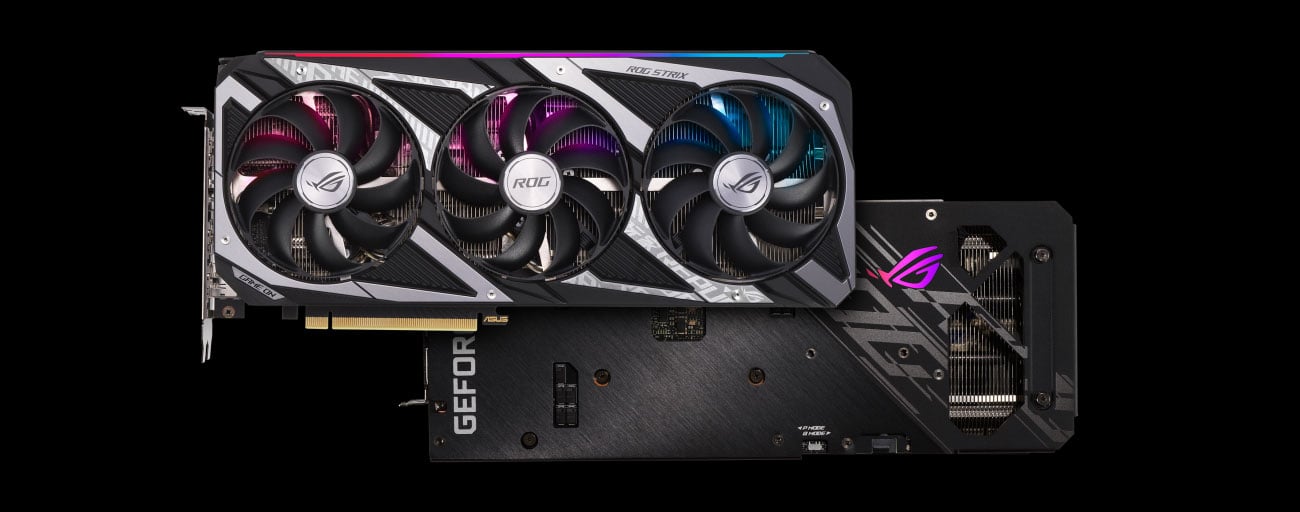 ASUS GeForce RTX 3050 ROG Strix OC 8 ГБ GDDR6 ROG-STRIX-RTX3050-O8G-GAMING