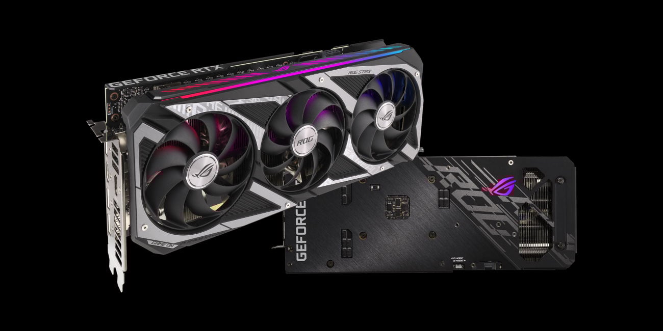 ASUS GeForce RTX 3060 ROG Strix Edition - Chłodzenie