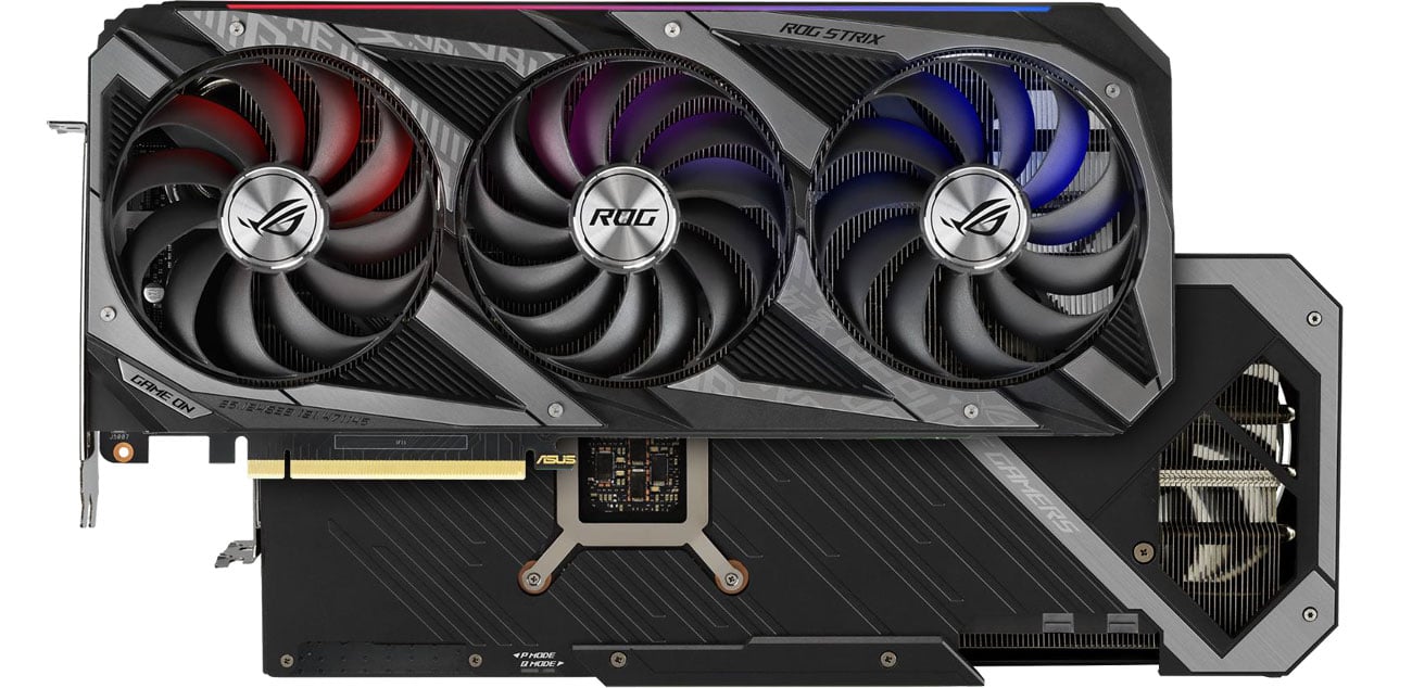 ASUS GeForce RTX 3060 Ti ROG STRIX OC - Chłodzenie