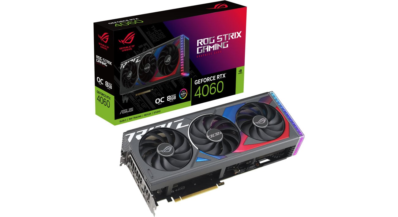 ASUS GeForce RTX 4060 ROG Strix Gaming OC 8 ГБ GDDR6