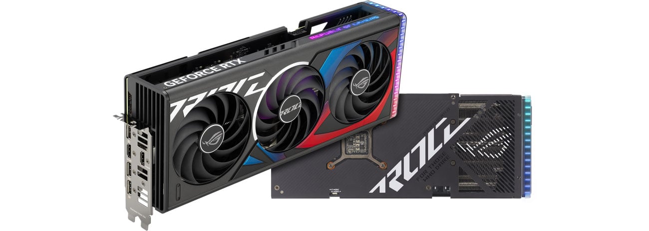 ASUS GeForce RTX 4070 Ti SUPER ROG STRIX GAMING OC Chłodzenie