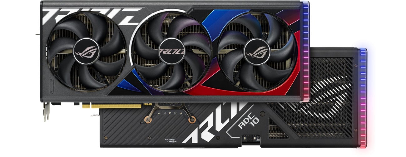ASUS GeForce RTX 4080 ROG Strix OC chłodzenie