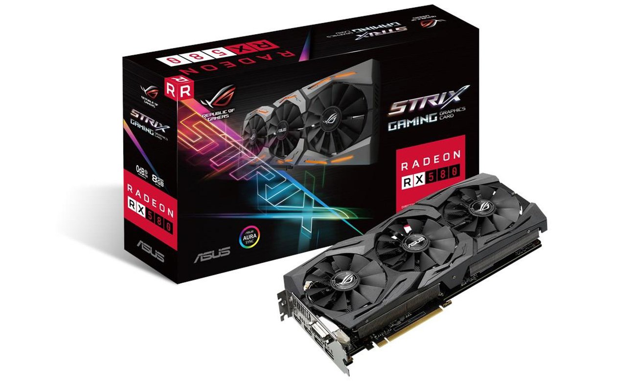 ASUS Radeon RX 580 ROG Strix 8GB