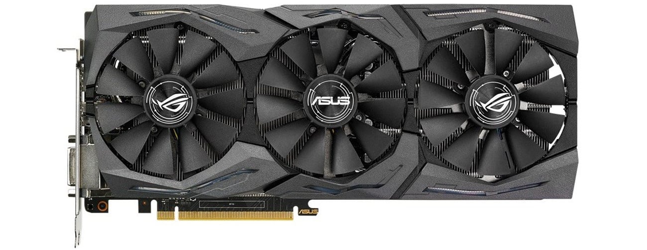 ASUS Radeon RX 580 Strix OC Chłodzenie
