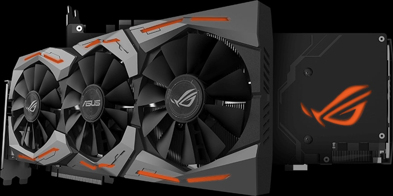 ASUS Radeon RX 580 Strix OC Podświetlenie Aura RGB