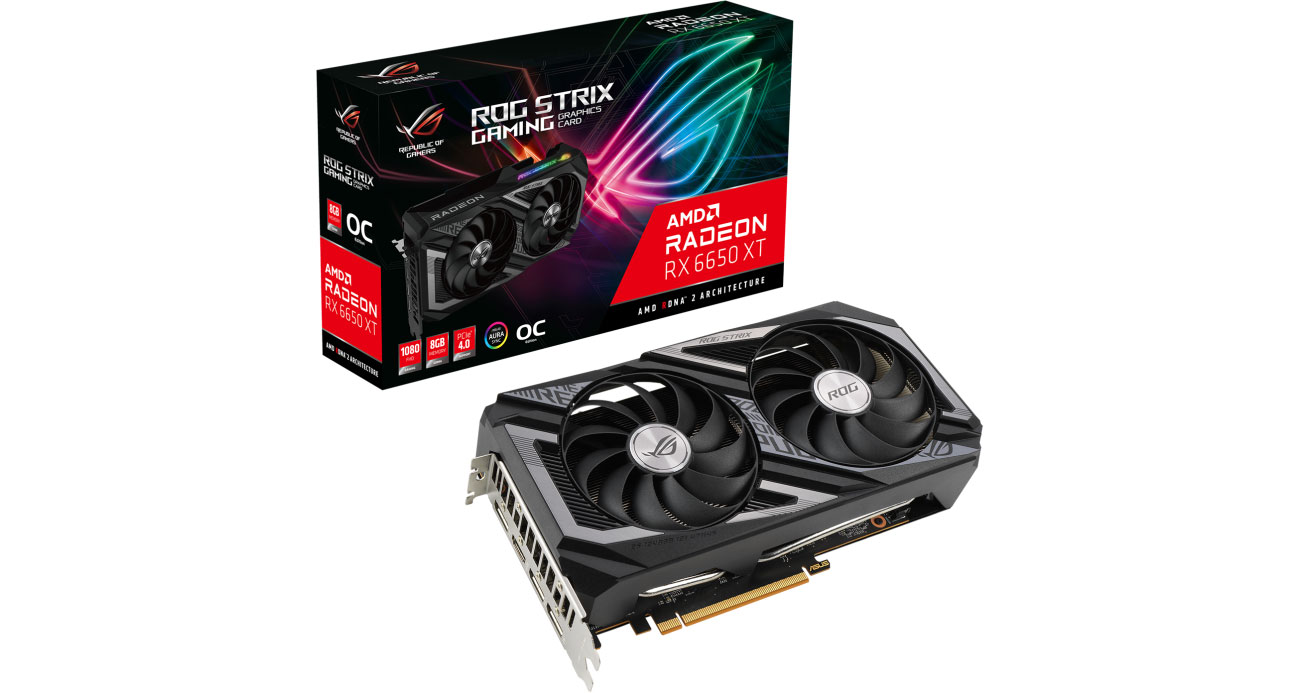 ASUS Radeon RX 6650 XT ROG Strix V2 OC 8 GB GDDR6