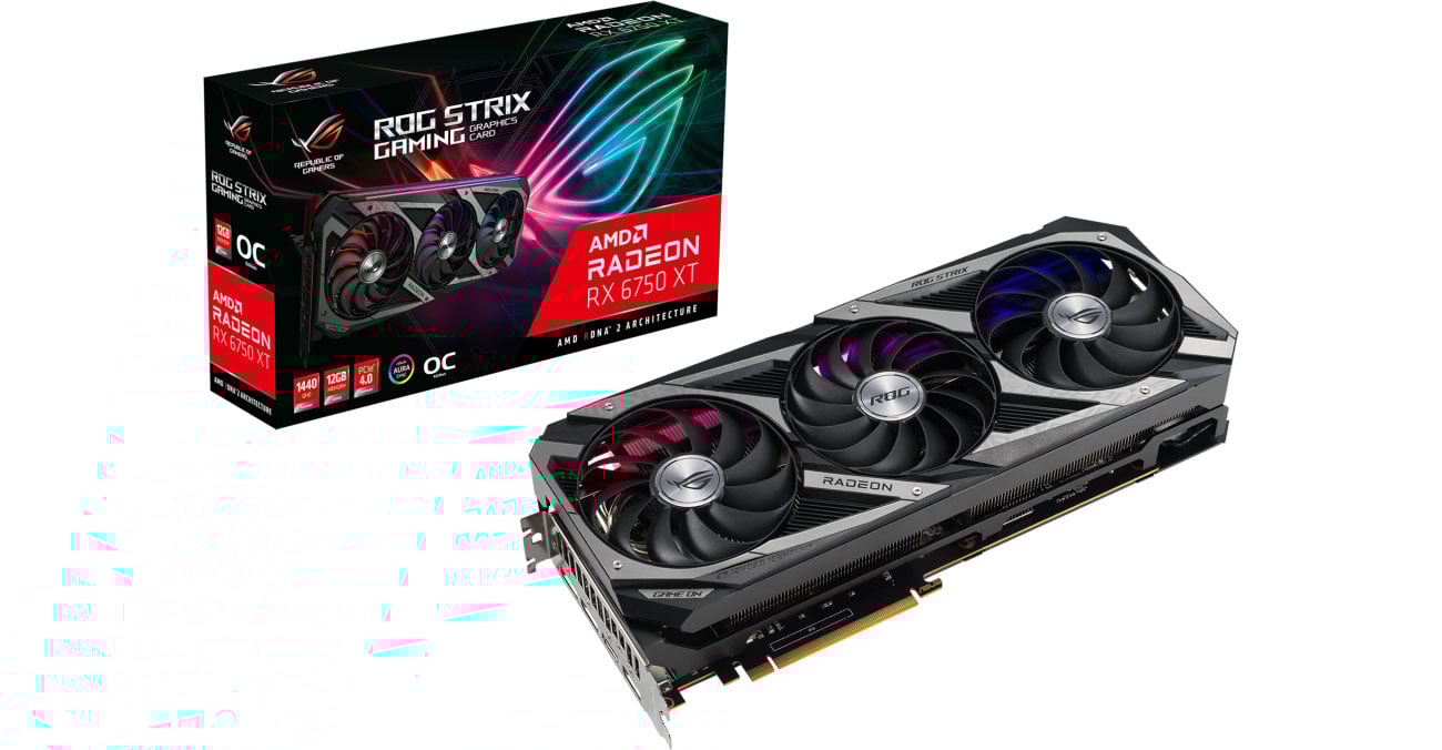 ASUS Radeon RX 6750 XT ROG STRIX GAMING OC 12GB GDDR6