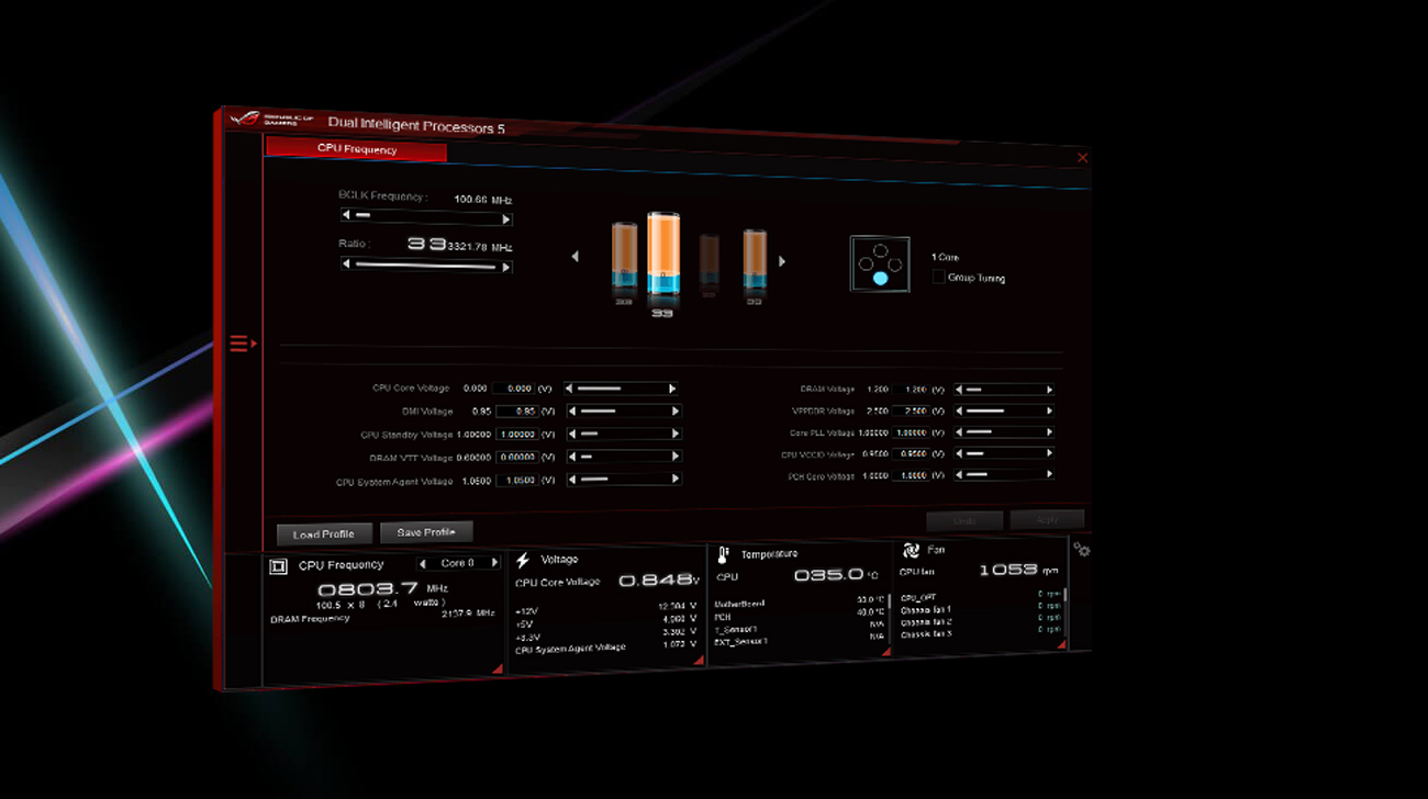 ASUS ROG STRIX X399-E GAMING 5-way optimalization