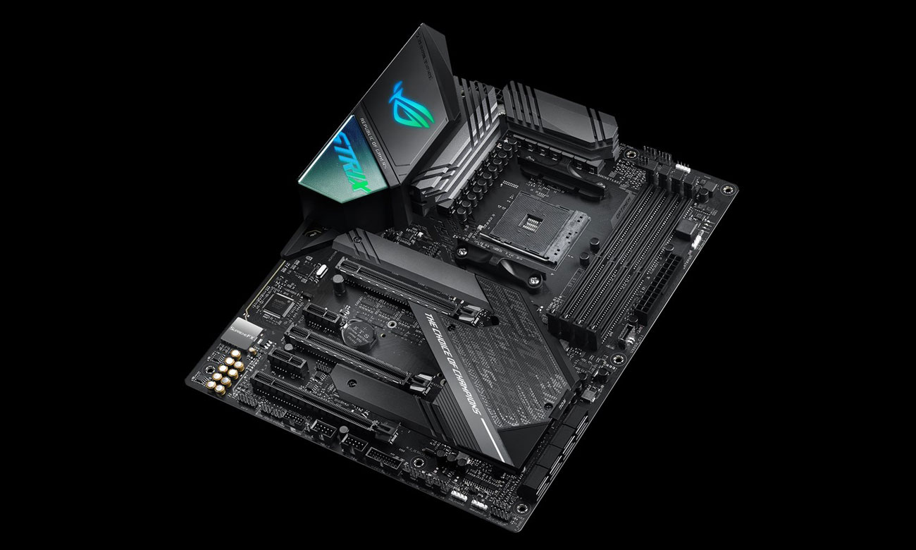 ASUS ROG STRIX X570-F GAMING - Chłodzenie, radiatory