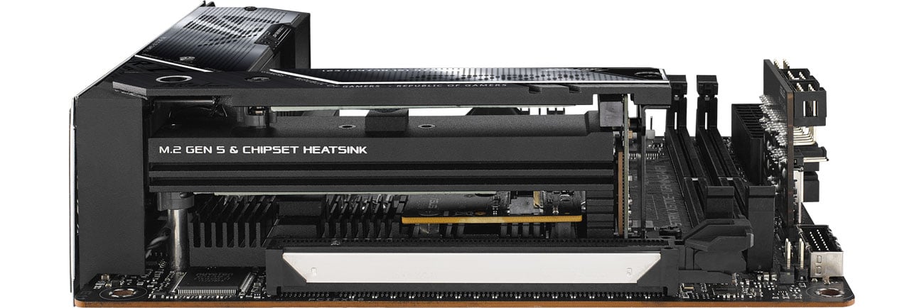 ASUS ROG STRIX X670E-I GAMING WIFI Chłodzenie