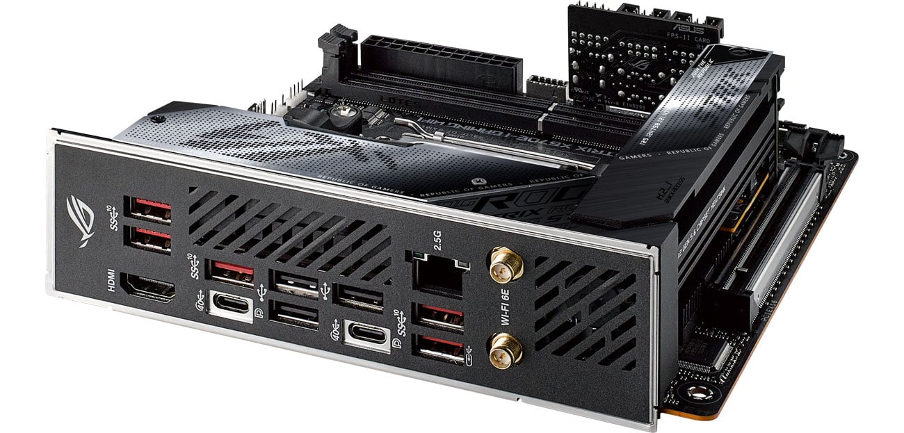 ASUS ROG STRIX X670E-I GAMING WIFI Sieć