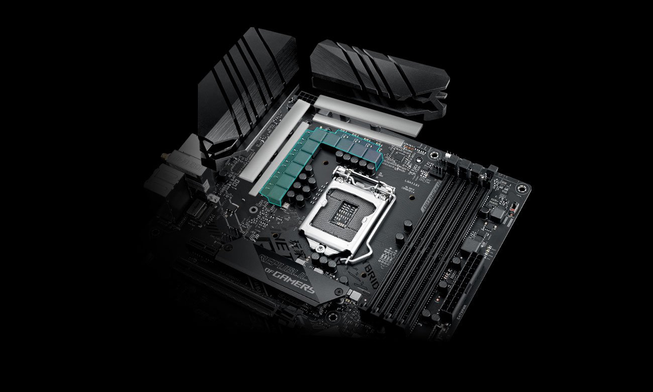 ASUS ROG STRIX Z390-E GAMING Sekcja zasilania