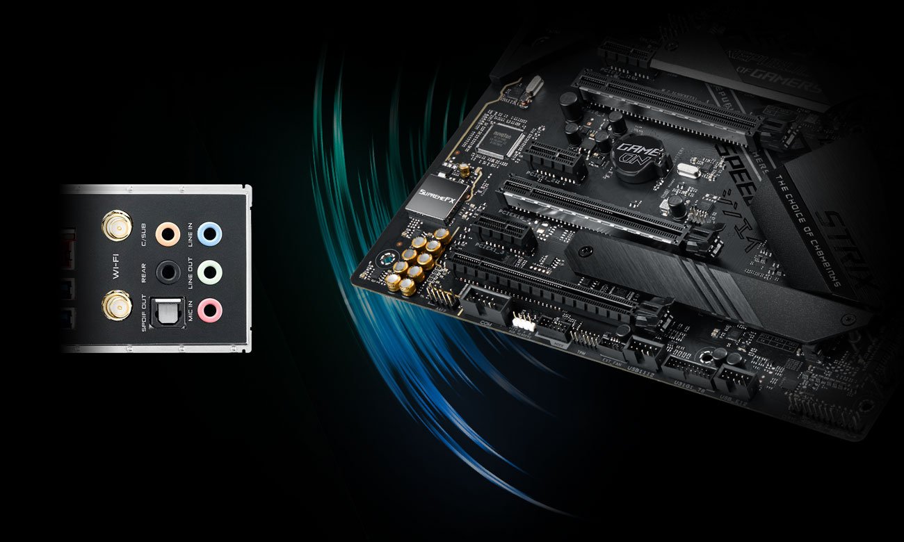 ASUS ROG STRIX Z390-E GAMING Układ audio