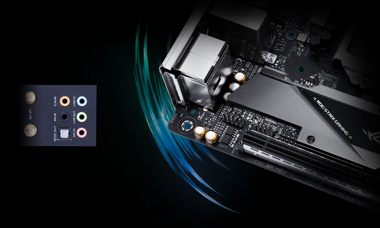 ASUS ROG STRIX Z390-I GAMING Audio SupremeFX