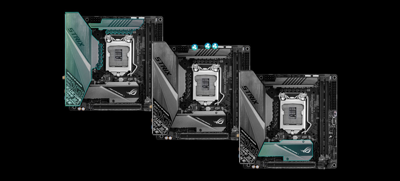 ASUS ROG STRIX Z390-I GAMING Chłodzenie
