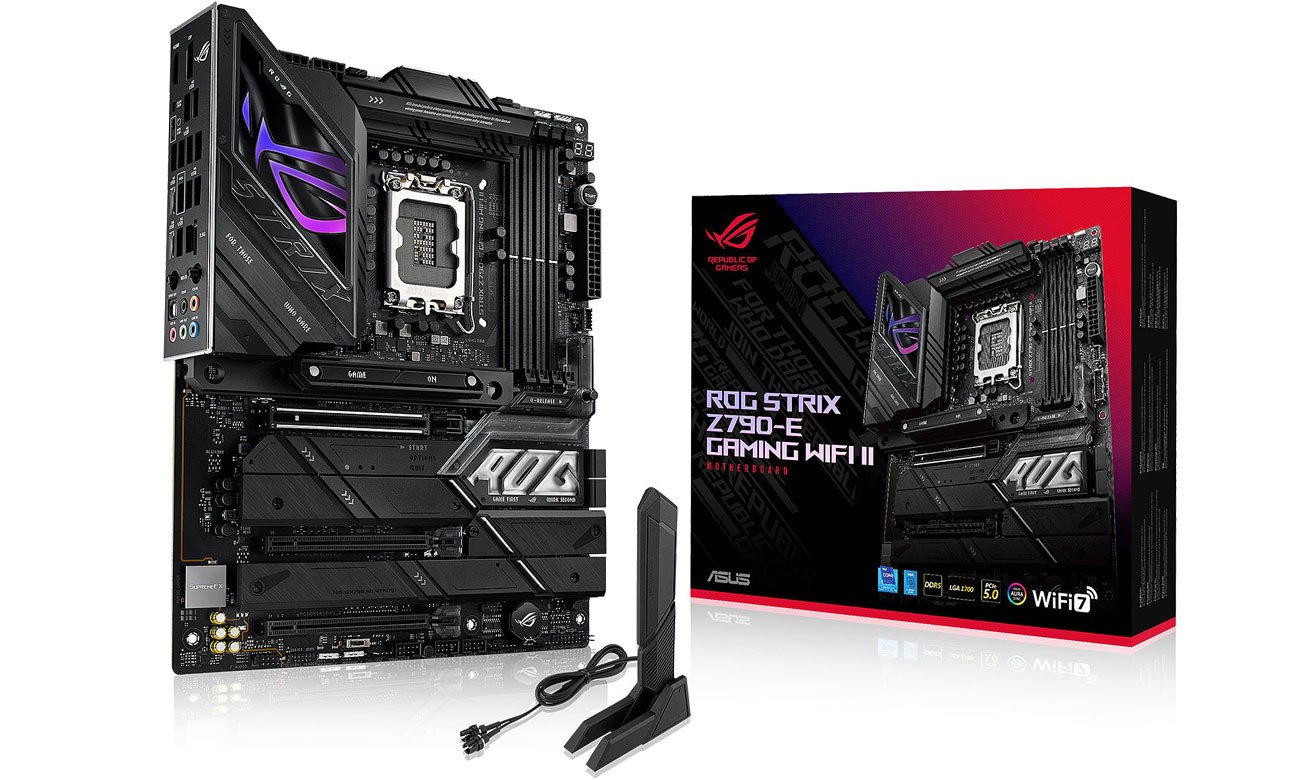 ASUS ROG STRIX Z790-E GAMING WIFI II Płyta główna box