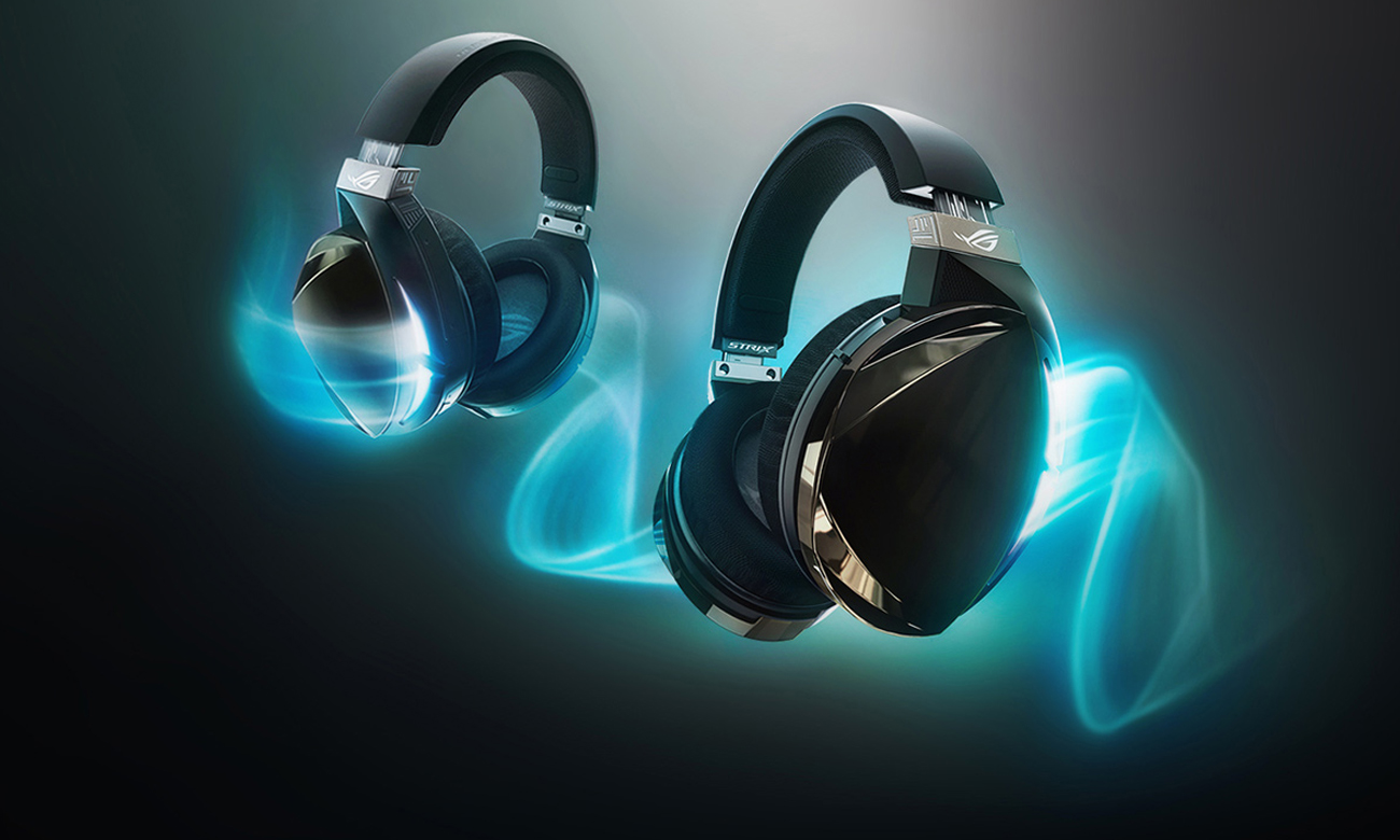 Der Kopfhörer mit ASUS Essence Treiber luftdichter Resonanzkammer Technologie ROG Hybrid Kissen Strix Fusion 500 7.1 RGB Schwarz