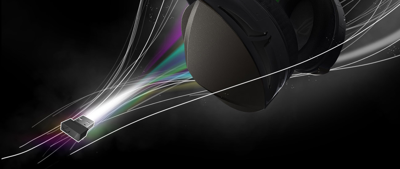 ASUS ROG Strix Fusion Wireless Połączenia bezprzewodowe o niskiej latencji