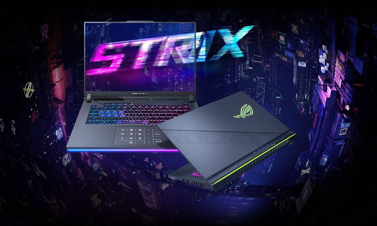 ASUS ROG Strix G16 wygląd