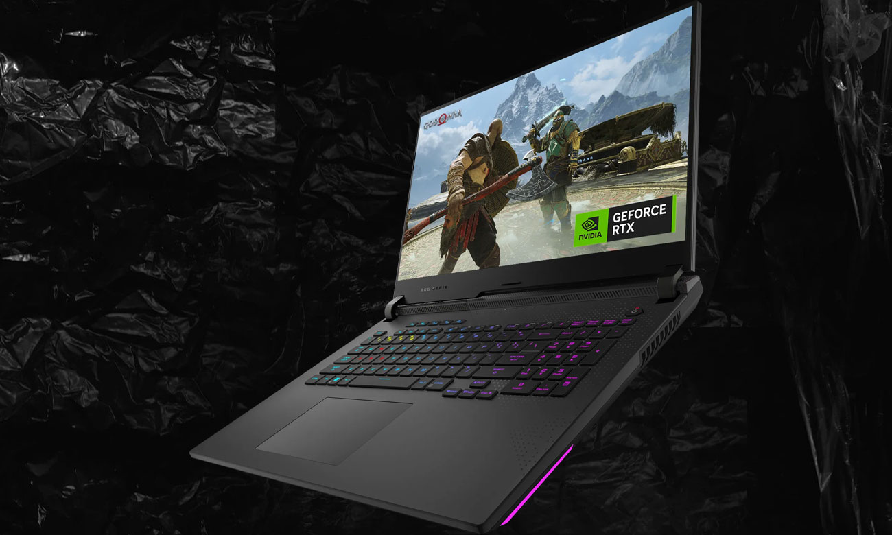 ASUS ROG Strix G17 with GeForce RTX 40 graphics
