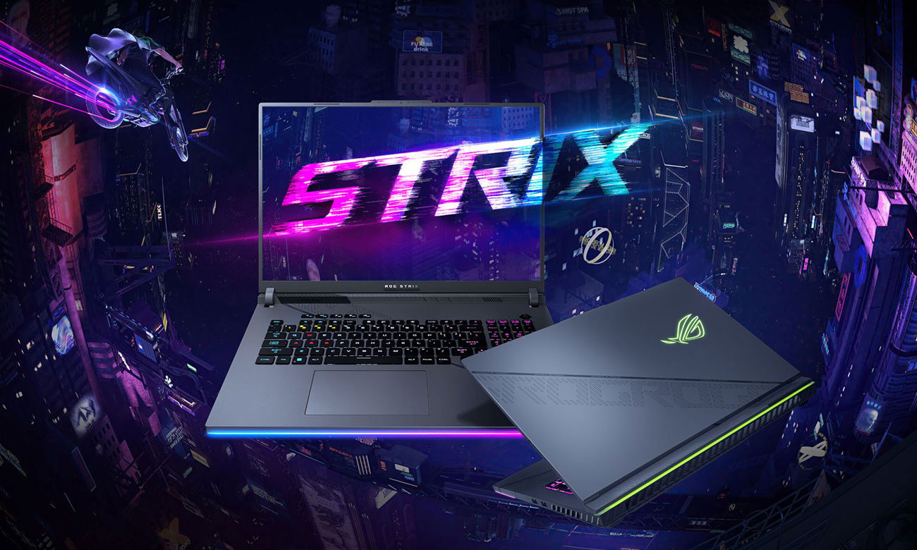 ASUS ROG Strix G18 wygląd laptopa gamingowego