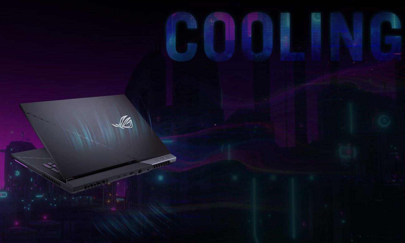 ASUS ROG Strix SCAR 17 chłodzenie