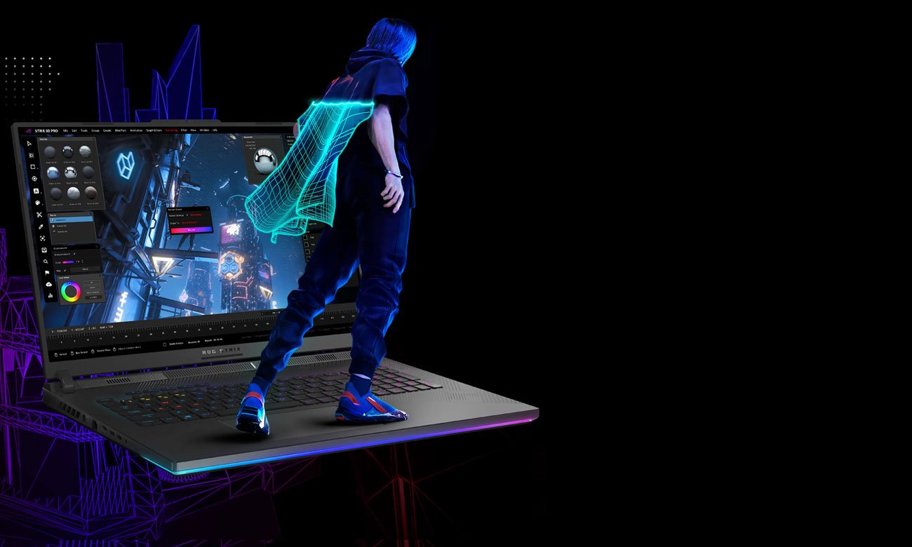 Производительность программы ASUS ROG Strix SCAR 18