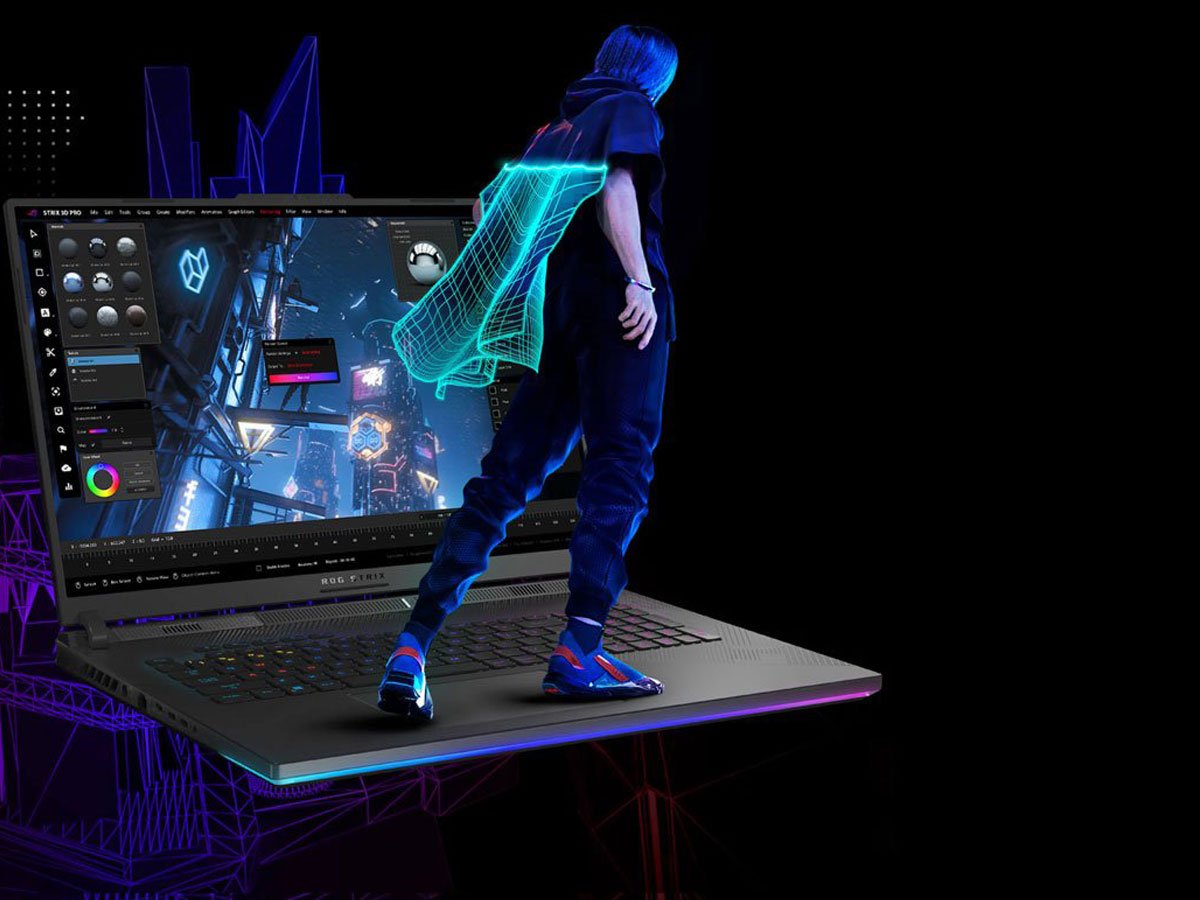 ASUS ROG Strix SCAR 18 bok