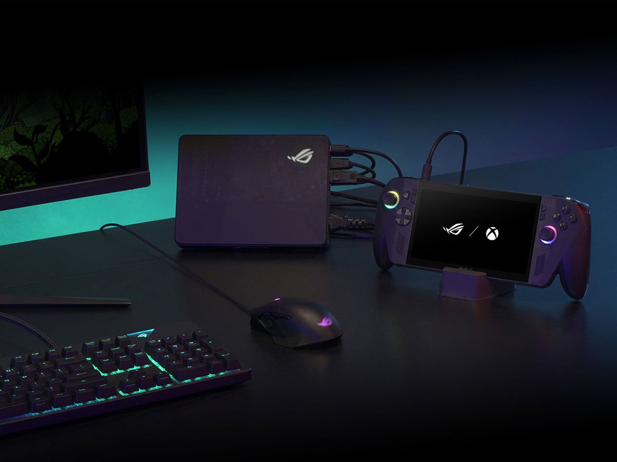 Konsola mobilna ASUS ROG Xbox ALLY X - Grafika lifestyle