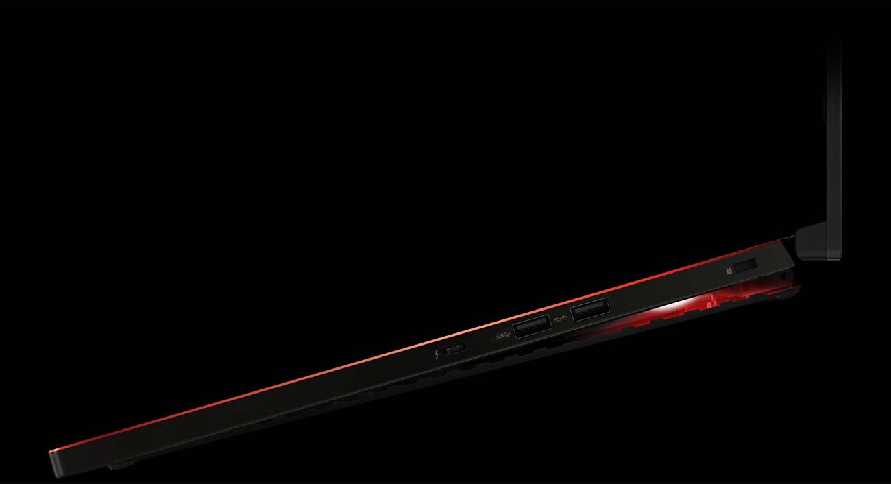ASUS ROG Zephyrus GX501VI smukły laptop gamingowy
