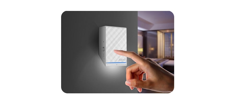 Access Point ASUS RP-N14 802.11b/g/n 300Mb/s repeater+audio RP-N14