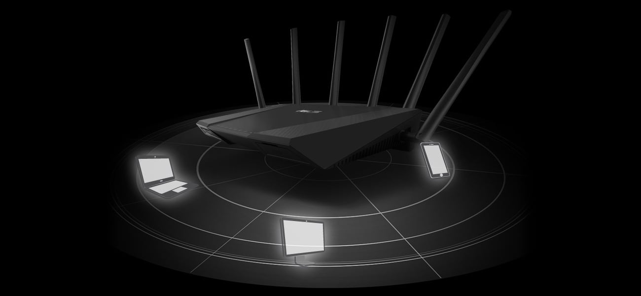Router ASUS RT-AC3200 funkcje sieciowe