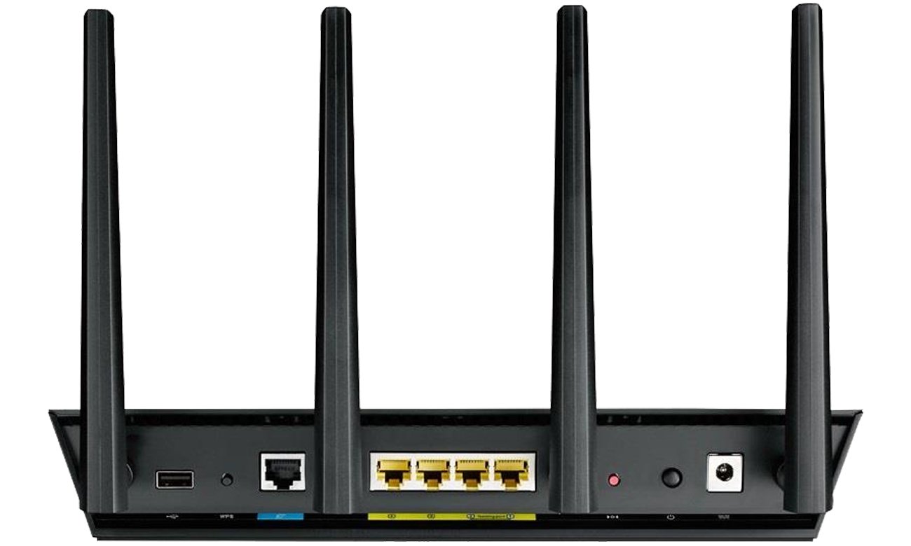 ASUS RT-AC87U widok złączy