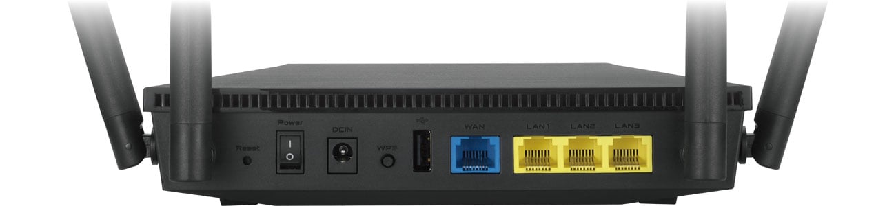 ASUS RT-AX1800U Porty