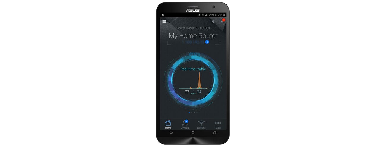 Smartfon z aplikacją